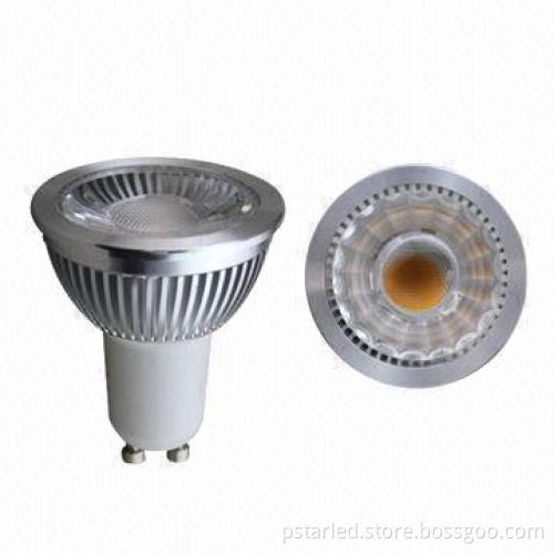 COB GU10 LED Spotlight with Pure Aluminum